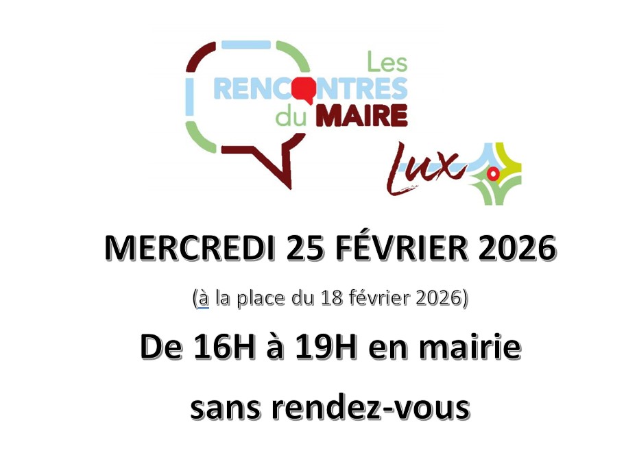 Permanence du  Maire 